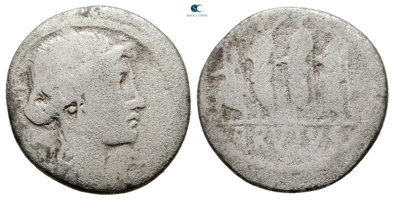 M. Junius Brutus 54 BC. Rome
Denarius AR

19 mm, 2,83 g



Fine