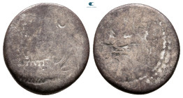 Mark Antony 32-31 BC. Military mint moving with M.Antony. Denarius AR