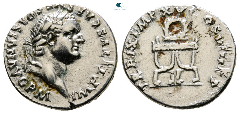 Titus AD 79-81. Ex Naumann 131, Lot 657. Rome
Denarius AR

18 mm, 3,43 g

...