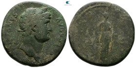 Hadrian AD 117-138. Rome. Sestertius Æ