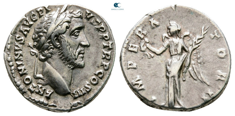 Antoninus Pius AD 138-161. Rome
Denarius AR

17 mm, 3,26 g



Very Fine