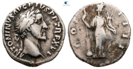Antoninus Pius AD 138-161. Rome. Denarius AR