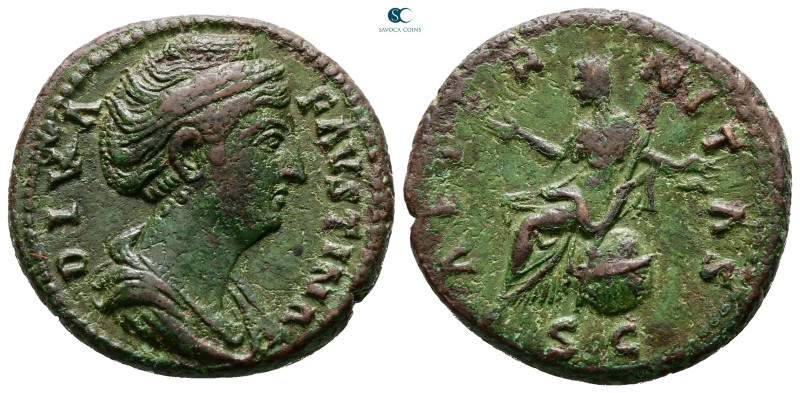 Diva Faustina I AD 140-141. Rome
As Æ

27 mm, 11,75 g



Very Fine