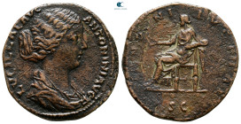 Lucilla AD 164-182. Rome. Sestertius Æ