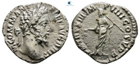 Commodus AD 180-192. Rome. Denarius AR