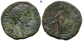 Commodus AD 180-192. Rome. Sestertius Æ
