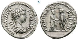 Caracalla AD 198-217. Rome. Denarius AR