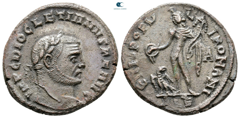 Diocletian AD 284-305. Alexandria
Follis Æ

26 mm, 9,49 g



Nearly Very ...