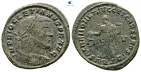 Diocletian AD 284-305. Aquileia. Follis Æ