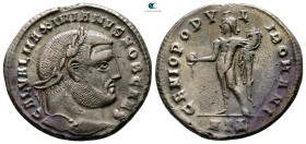 Galerius Maximianus, as Caesar AD 293-305. Heraclea. Follis Æ