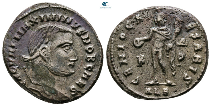 Maximinus II Daia, as Caesar AD 305-308. Alexandria
Follis Æ

24 mm, 7,38 g
...