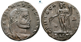 Maximinus II Daia, as FIllus Augustorum AD 309-310. Thessaloniki. Follis Æ