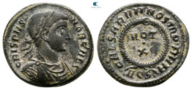 Crispus, as Caesar AD 316-326. Aquileia. Follis Æ