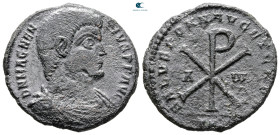 Magnentius AD 350-353. Treveri. Follis Æ