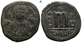 Maurice Tiberius AD 582-602. Theoupolis (Antioch). Follis or 40 Nummi Æ