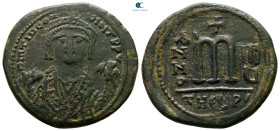 Maurice Tiberius AD 582-602. Theoupolis (Antioch). Follis or 40 Nummi Æ