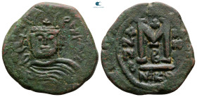 Heraclius AD 610-641. Nikomedia. Follis or 40 Nummi Æ