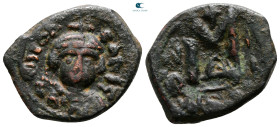 Constans II AD 641-668. Constantinople. Follis or 40 Nummi Æ