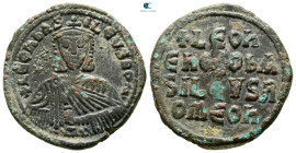 Leo VI the Wise AD 886-912. Constantinople. Follis Æ