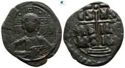 Romanus III Argyrus AD 1028-1034. Constantinople. Anonymous Follis Æ