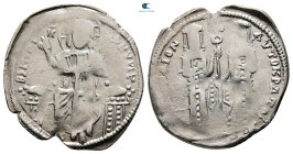 Andronicus II Palaeologus, with Michael IX AD 1282-1328. Constantinople. Basilikon AR