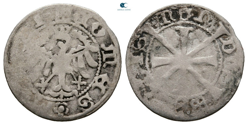 Austria. Hall (Tirol). Sigismund AD 1439-1490. 
Kreuzer AR

18 mm, 0,81 g

...