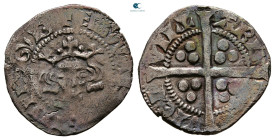 England. Berwick on Tweed. Edward II Plantagenet AD 1307-1327. 1/2 Penny AR