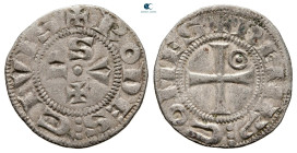 France. Rodez (Languedoc). Henri I AD 1214-1227. Denier BI