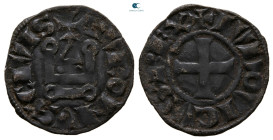 France. Louis IX AD 1226-1270. Denier Tournois BI