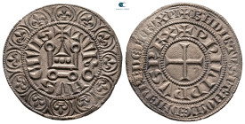 France. Tours. Philipp IV Le Bel AD 1285-1314. Wavy flan.. Gros Tournois AR