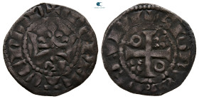 France. Maine (County). Charles De Valois AD 1290-1317. Denier AR