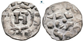 Italy. Lucca. Henry III of Salian dynasty AD 1046-1056. Denaro AR