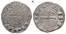Principality of Antioch. Bohemond III AD 1163-1201. Denier BI