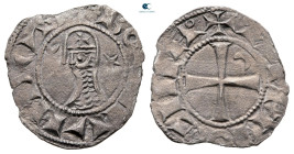 Principality of Antioch. Bohemond III AD 1163-1201. Denier BI