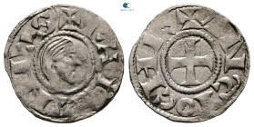 Principality of Antioch. Bohemond III AD 1163-1201. Denier AR