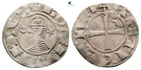 Principality of Antioch. Antioch. Bohemond III AD 1163-1201. Denier AR