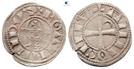 Principality of Antioch. Antioch. Bohemond III AD 1163-1201. Denier AR