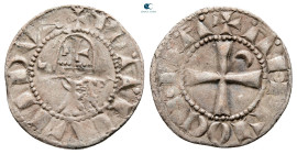 Principality of Antioch. Antioch. Bohemond III AD 1163-1201. Denier AR