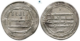 Abbasid . al-Muhammadiya mint. al-Rashid AH 170- 193. AH 180 , In the state of Mohamed bin Yahya. AR Dirham