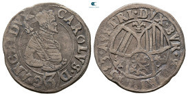 Austria. Graz. Erzherzog Karl AD 1564-1590. 3 Kreuzer AR 1583