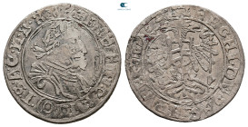 Austria. Olmütz (Olomuoc, Czechia). Ferdinand II of Habsburg AD 1619-1627. Overstruck.. 3 Kreuzer AR