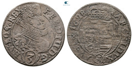 Austria. Glatz (Schlesien). Ferdinand III, als König von Bömen und Ungarn AD 1627-1637. 3 Kreuzer AR 1628