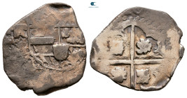 Bolivia. Potosi. Philip IV of Spain AD 1621-1665. 1 Real AR