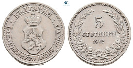 Bulgaria. Ferdinand I AD 1887-1918. 5 Stotinki NI 1912