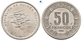 Equatorial Guinea.  AD 1986. 50 Francs