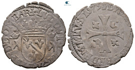 France. Dombes (Principality). Louis II de Montpensier AD 1560-1582. Douzain AR 1575