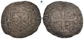 France. Avignon. Clement VIII AD 1592-1605. Douzain AR