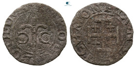 France. Charles IV of Lorraine AD 1624-1634. Double Denier BI