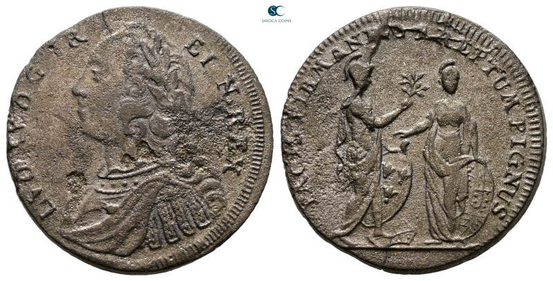 France. Paris. Louis XV AD 1715-1774. 
Jeton BR

25 mm, 5,06 g



Very Fi...