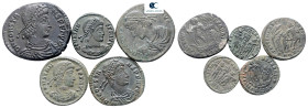 Lot of ca. 5 roman coins (Constans) / SOLD AS SEEN, NO RETURN!
Very Fine